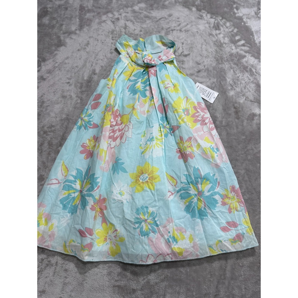 Carters Just One You Summer Dress Girls Size 5T Multicolor Floral Sleeveless NWT